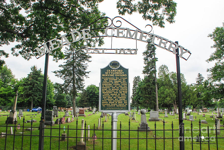 Meade Cemetery Photograph by Grace Grogan