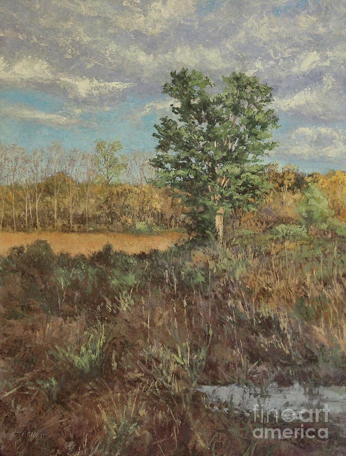 Meadow in the Hollow - May Painting by Gregory Arnett