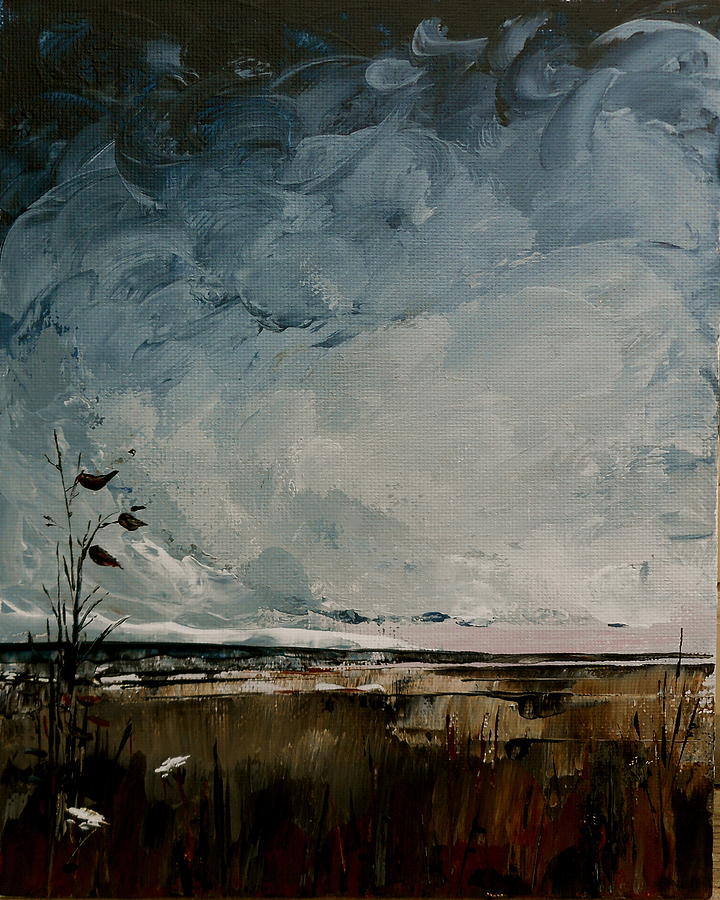Meadow Rain Painting by Carolyn Doe