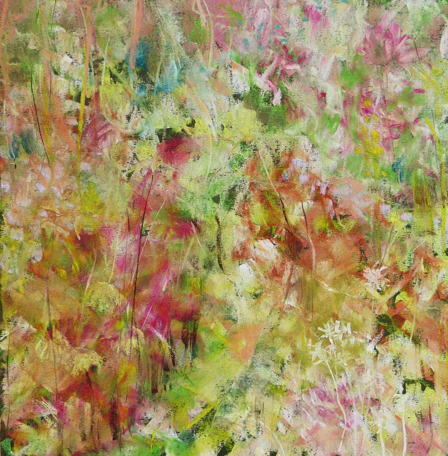 Abstract Painting - Meadows by Katie Black