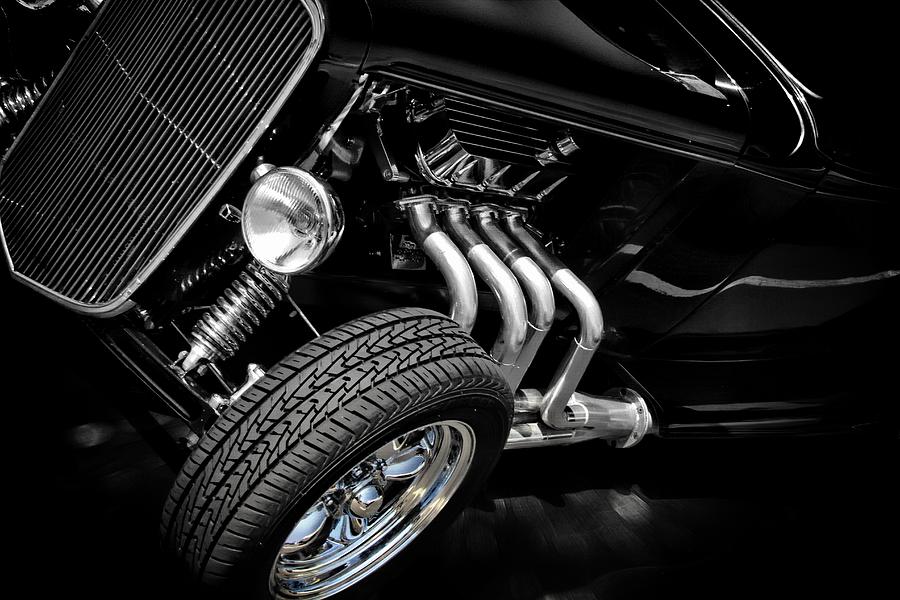 Classic Cars Photograph - Mean Machine Classic by Aaron Berg