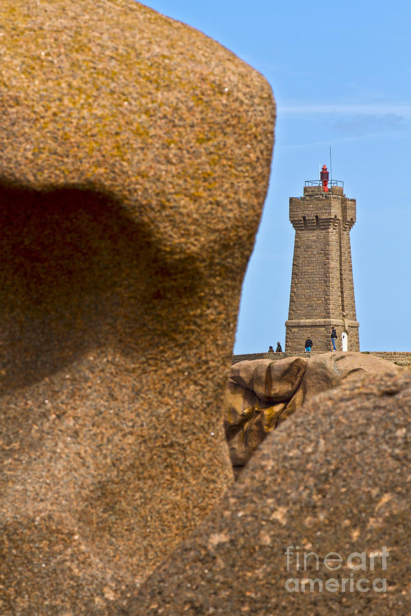 Mean-Ruz Lighthouse Photograph by Heiko Koehrer-Wagner