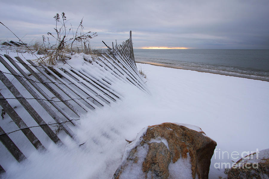 Meanauhant Beach Snow 020409 by Gene Marchand Meanauhant Beach Snow 020409 by Gene Marchand