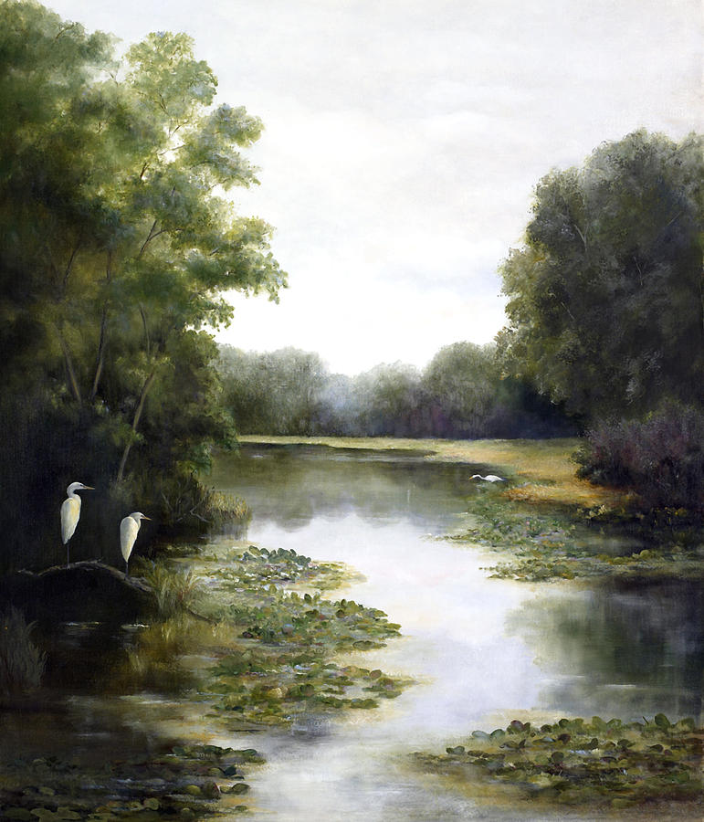 Mears Creek Painting by Myrna McGrath | Fine Art America