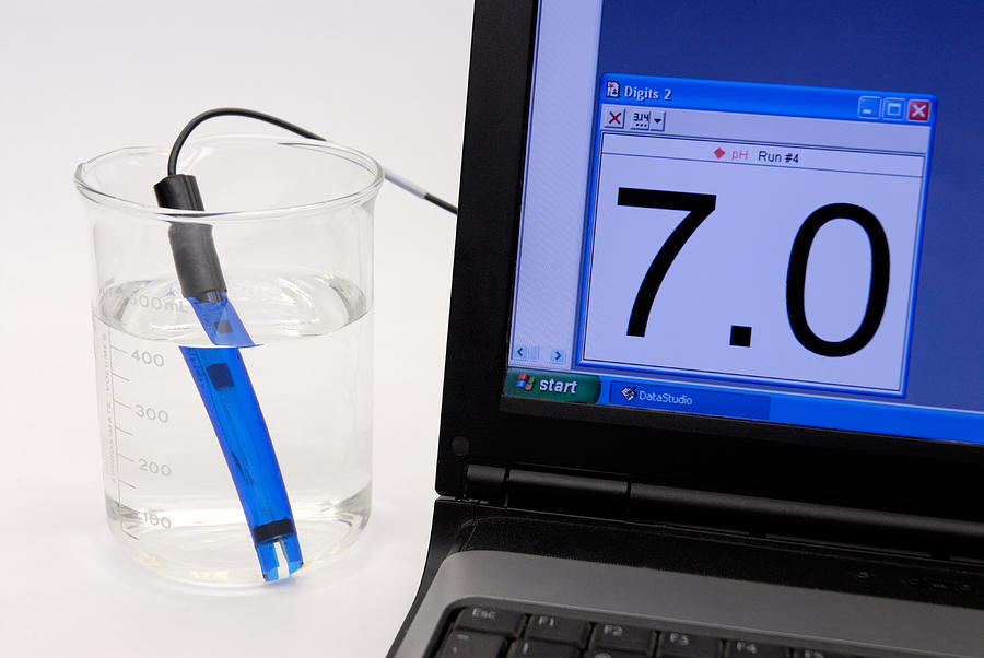 Measurement Of Ph Balance In Water Photograph by Martin Shields