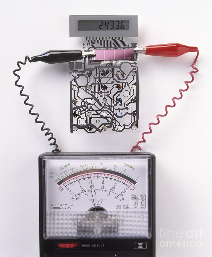 Measuring Electricity Generated Photograph By Dorling Kindersley