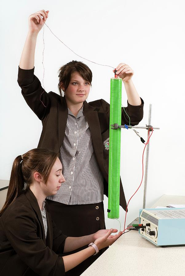 Measuring Electromagnetic Induction Photograph by Trevor Clifford Photography Measuring Electromagnetic Induction Photograph by Trevor Clifford Photography