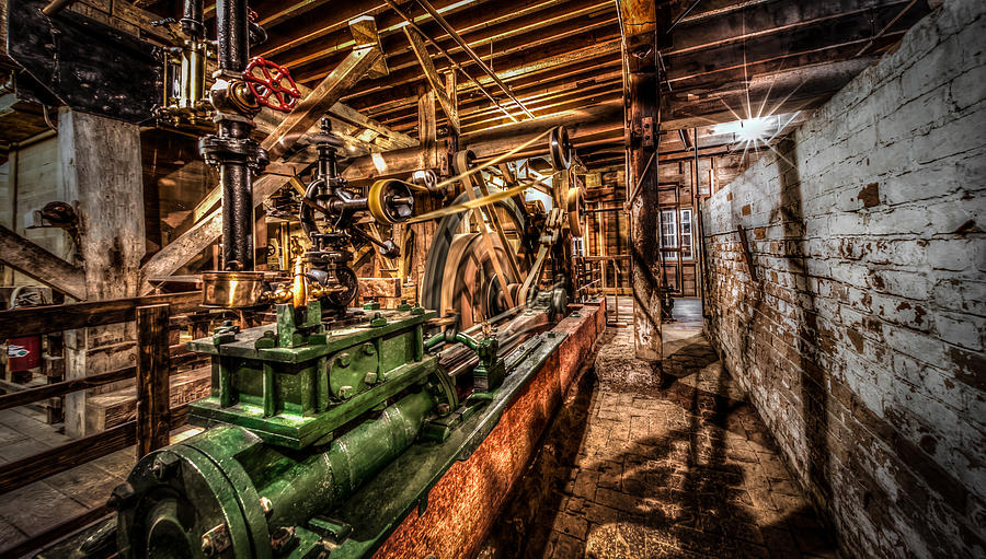 Mechanical Room Photograph by Ray Congrove