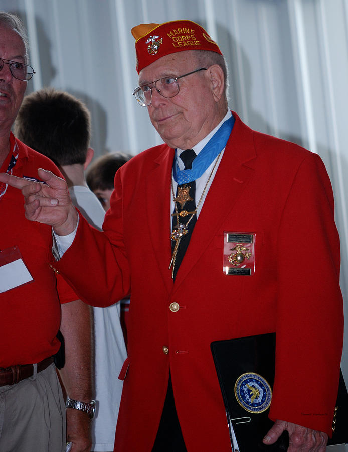 Moh Photograph - Medal Of Honor Recipient by Thomas Woolworth