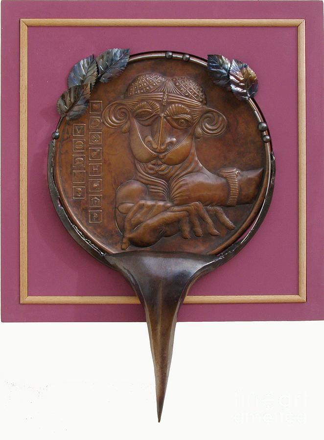 Relief Sculpture - Medallion for institutional cruelty by Gyula Friewald Relief Sculpture - Medallion for institutional cruelty by Gyula Friewald