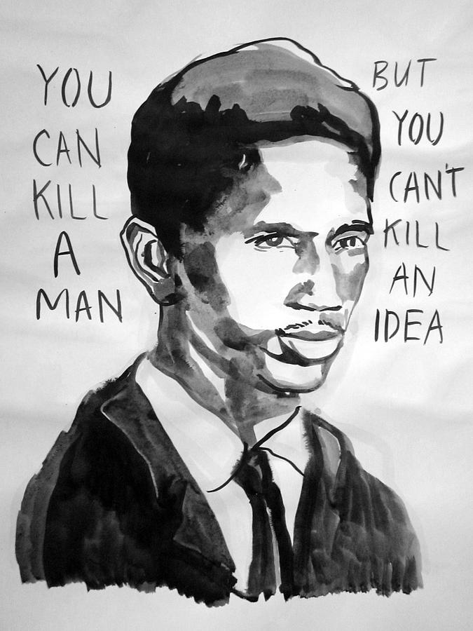 Medgar Evers Drawing by Sarah Paulsen Fine Art America