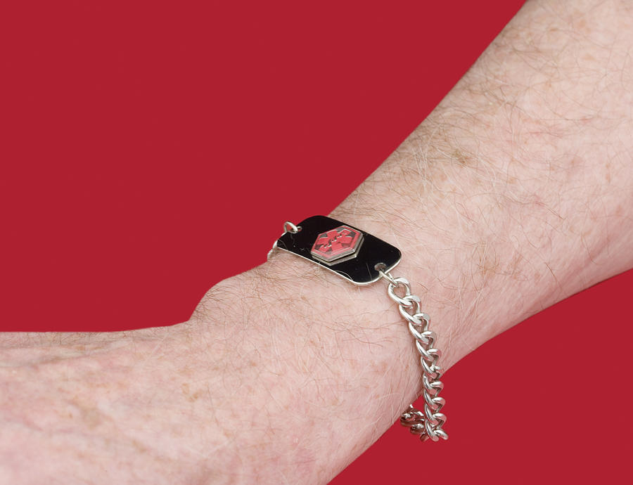 Medical Bracelet Photograph by Science Stock Photography