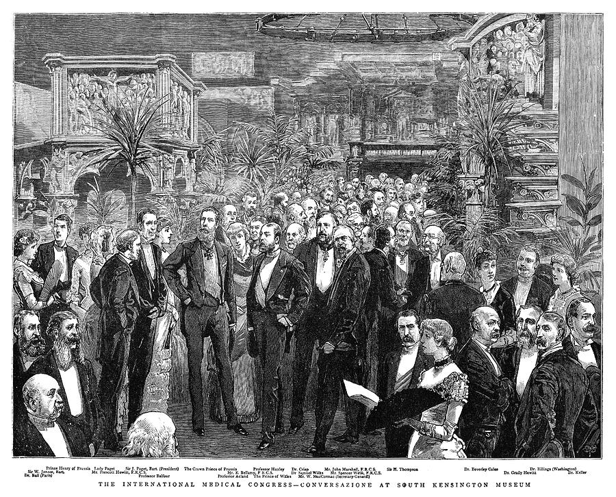 Medical Congress, 1881 Painting by Granger