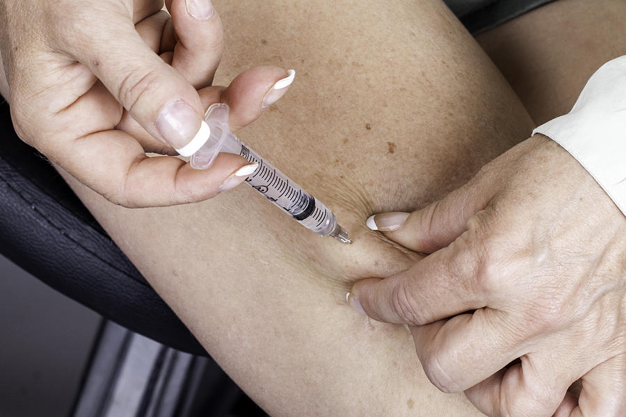 Medical: Self injection Photograph by JodiJacobson