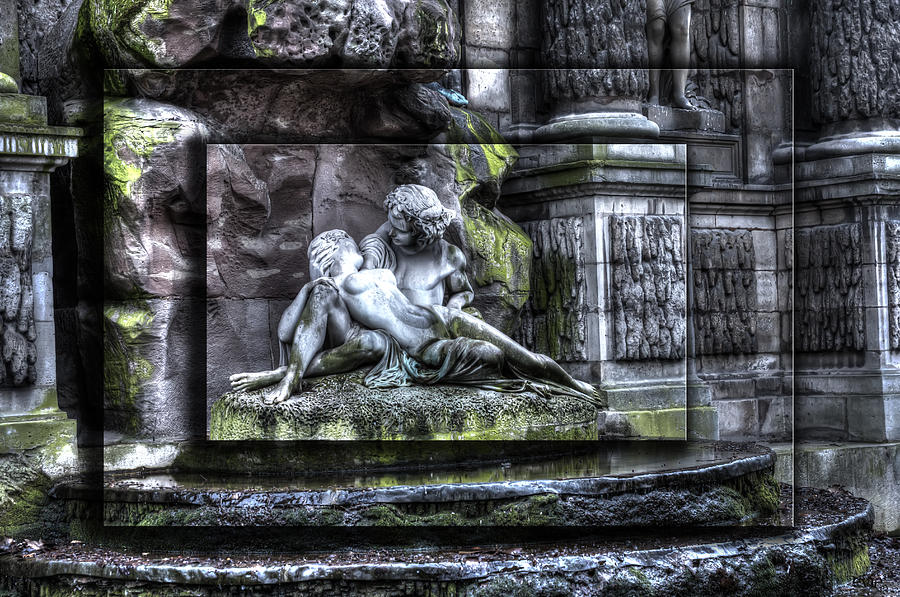 Medici Fountain Paris Photograph by Evie Carrier