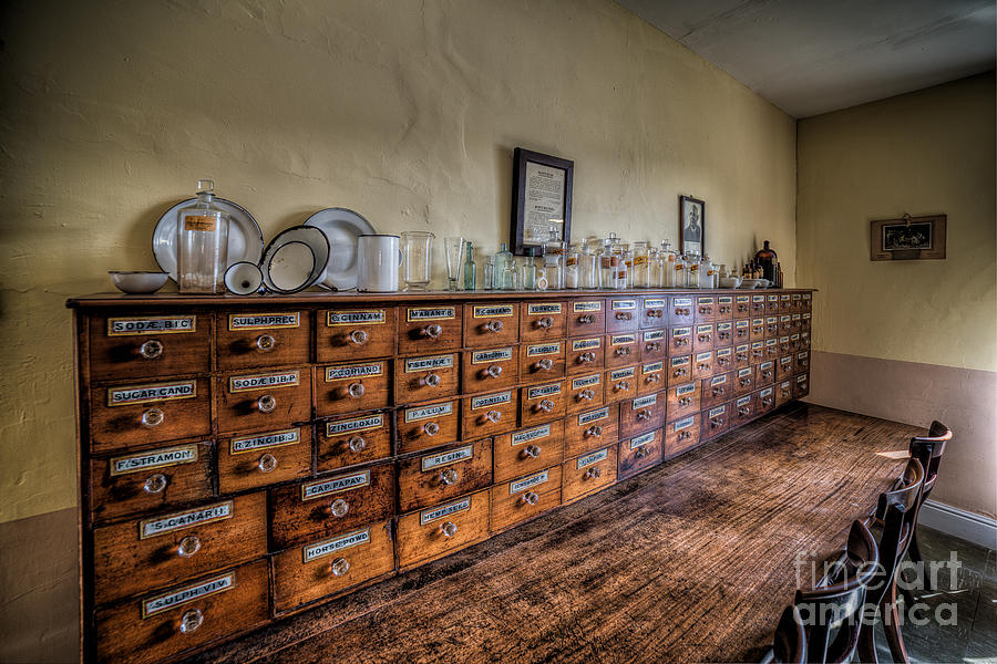 Medicine Cabinet Photograph by Adrian Evans