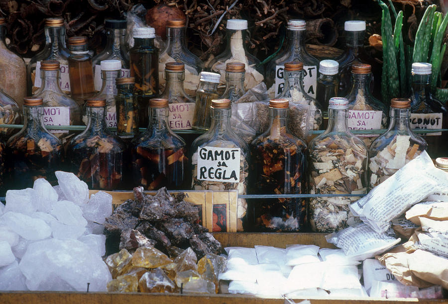 Medicine Stand, Philippines Photograph by Alain Evrard