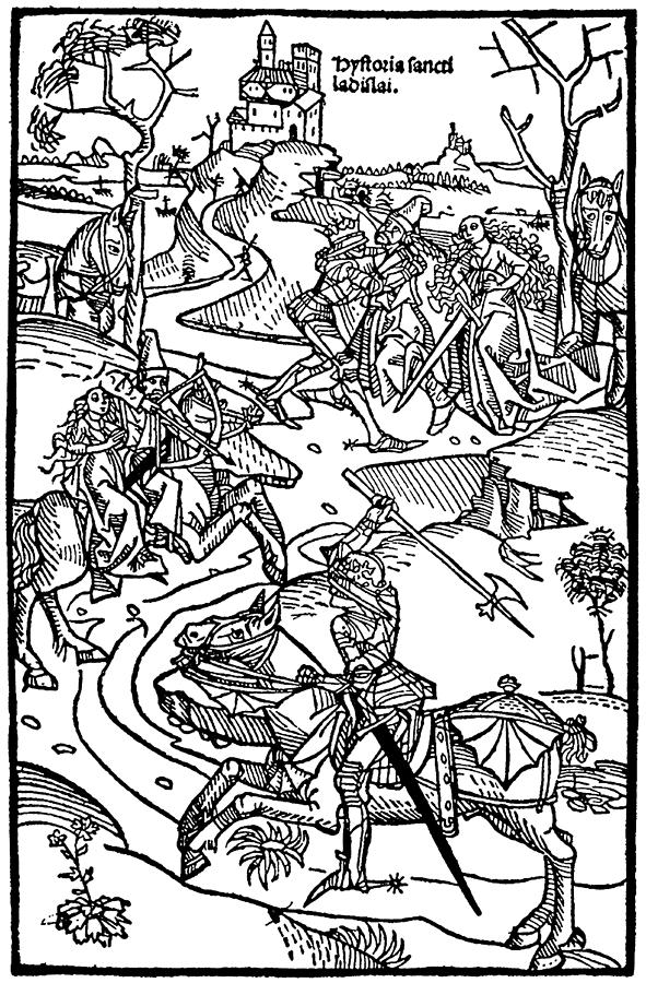 medieval war drawing