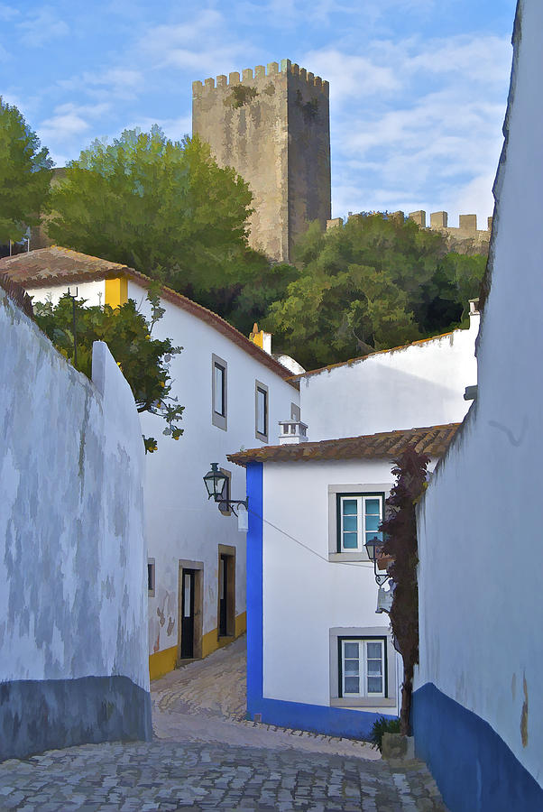 Medieval Castle of Obidos Photograph by David Letts