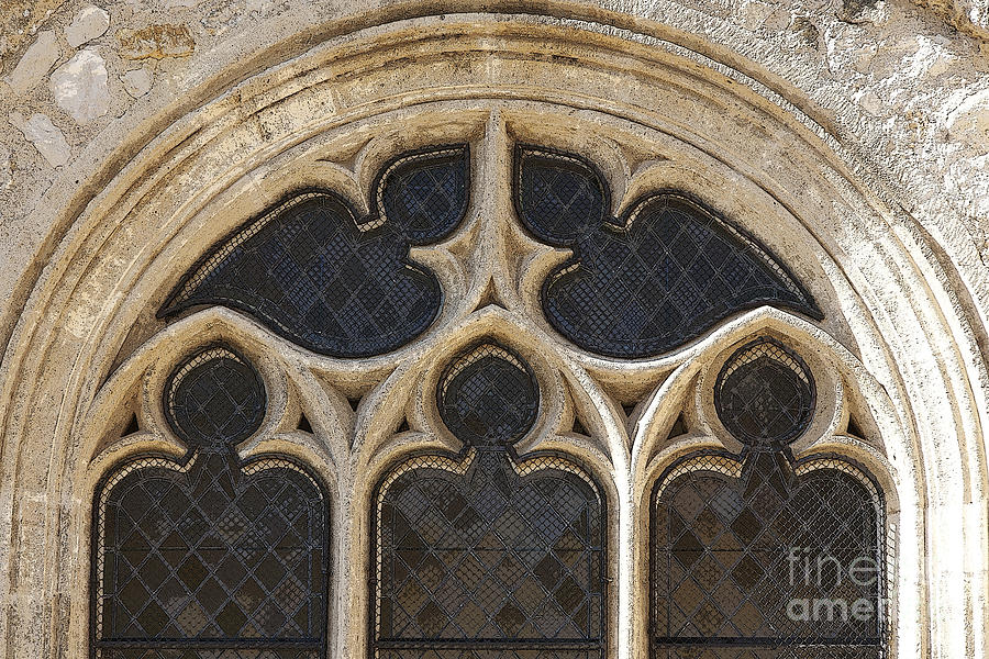 Medieval Church Window Ornaments Photograph by Heiko Koehrer-Wagner