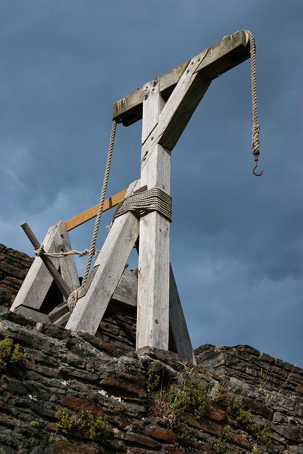 Medieval Crane Photograph by Mark Williamson