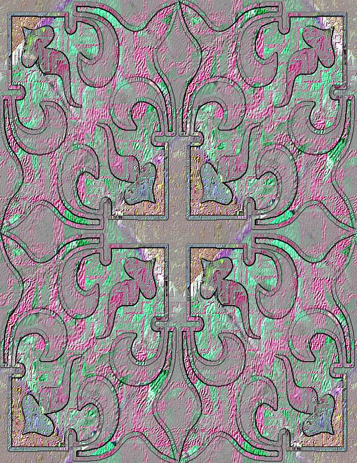 Medieval Cross Digital Art by John Madison