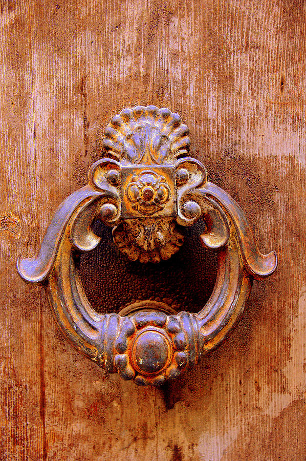 Medieval Door Knocker Photograph by Caroline Stella