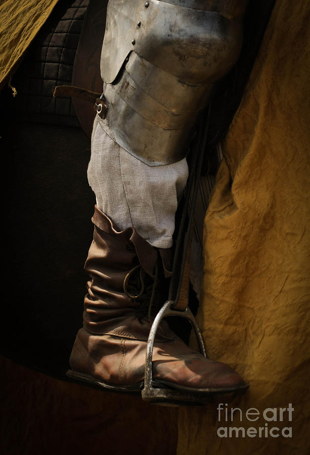 Medieval Faire Boot Detail 2 Photograph by Vivian Christopher
