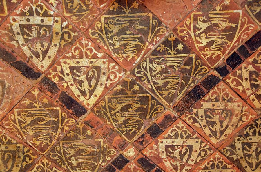 Medieval Floor Photograph by Sinclair Stammers