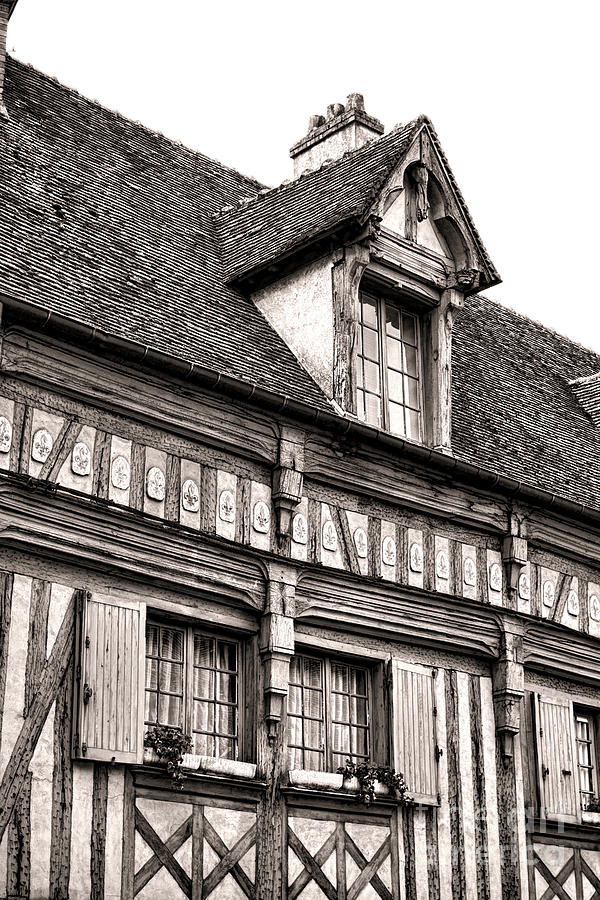 Medieval House Photograph by Olivier Le Queinec