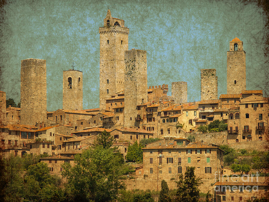 Medieval Manhattan in Italy Digital Art by Patricia Hofmeester