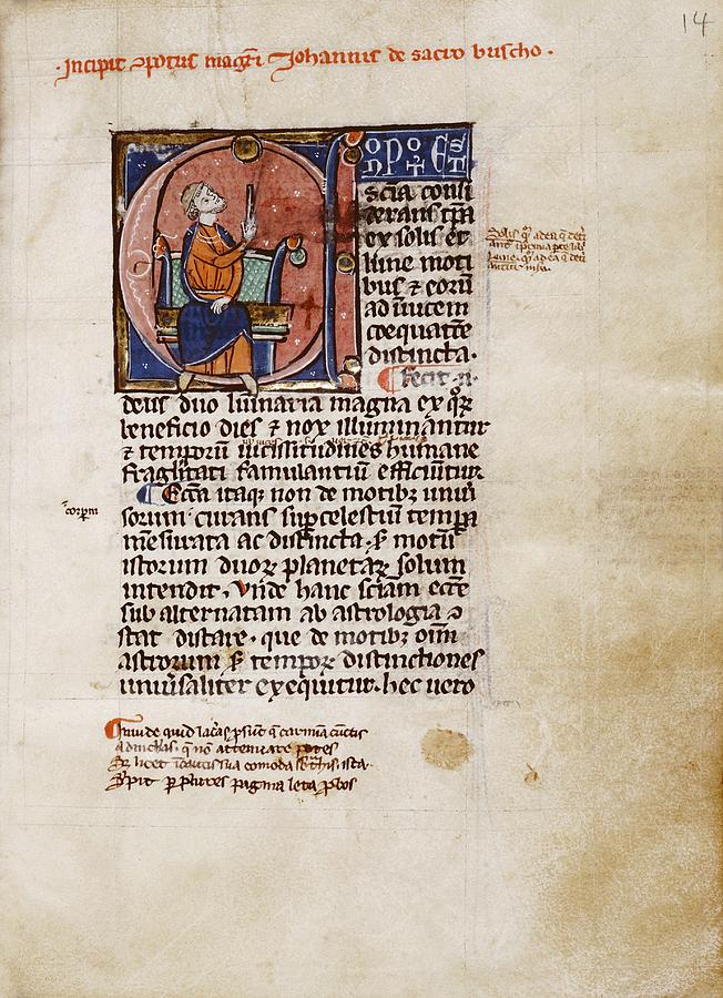 Medieval Manuscript Photograph by Renaissance And Medieval Manuscripts Collection/new York Public Library