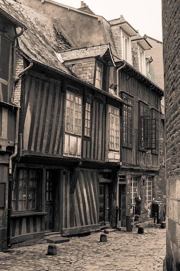 Medieval Shops in Rennes Photograph by W Chris Fooshee