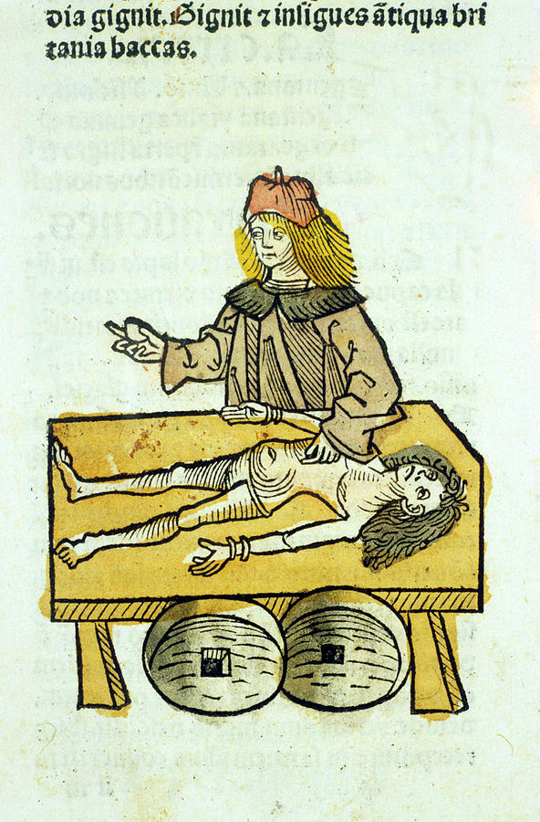 Medieval Surgery Photograph by National Library Of Medicine