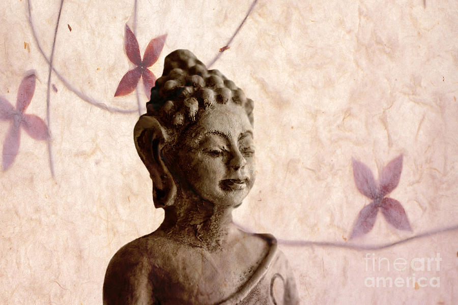 Meditating Buddha Photograph by Charline Xia