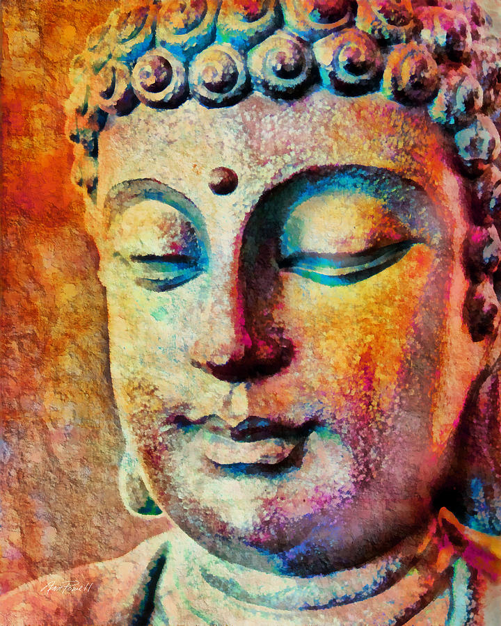 Meditation Buddha Digital Art by Ann Powell