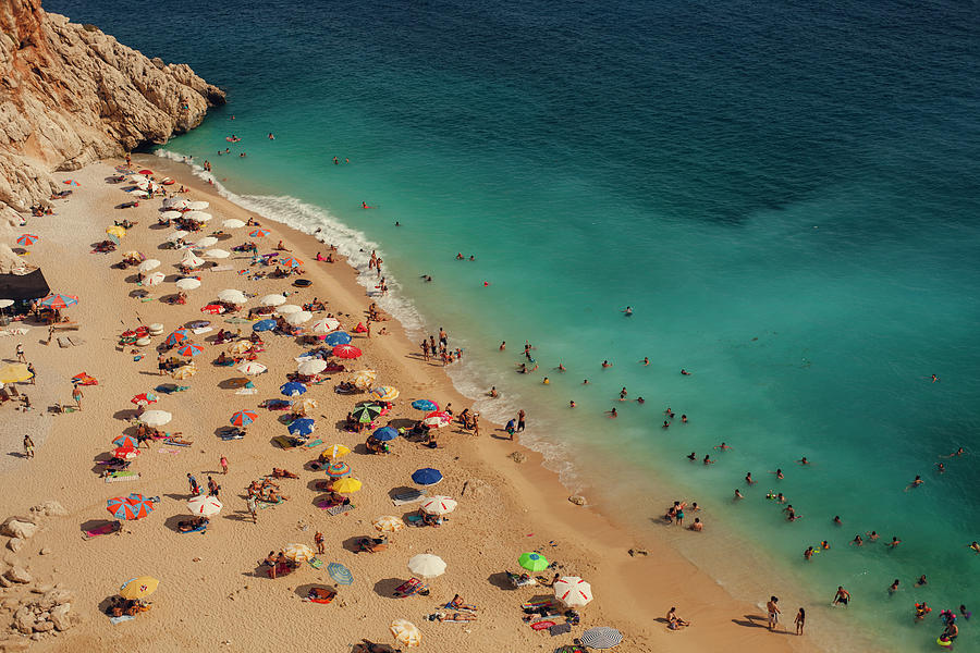Mediterranean Beach, Kas, Turkey Photograph by Michael Sugrue