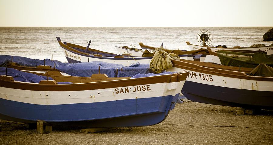 Boat Photograph - Mediterranean Boats by Frank Tschakert