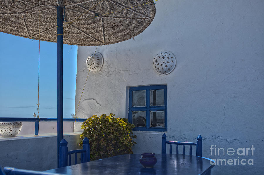 Mediterranean restaurant Photograph by Patricia Hofmeester