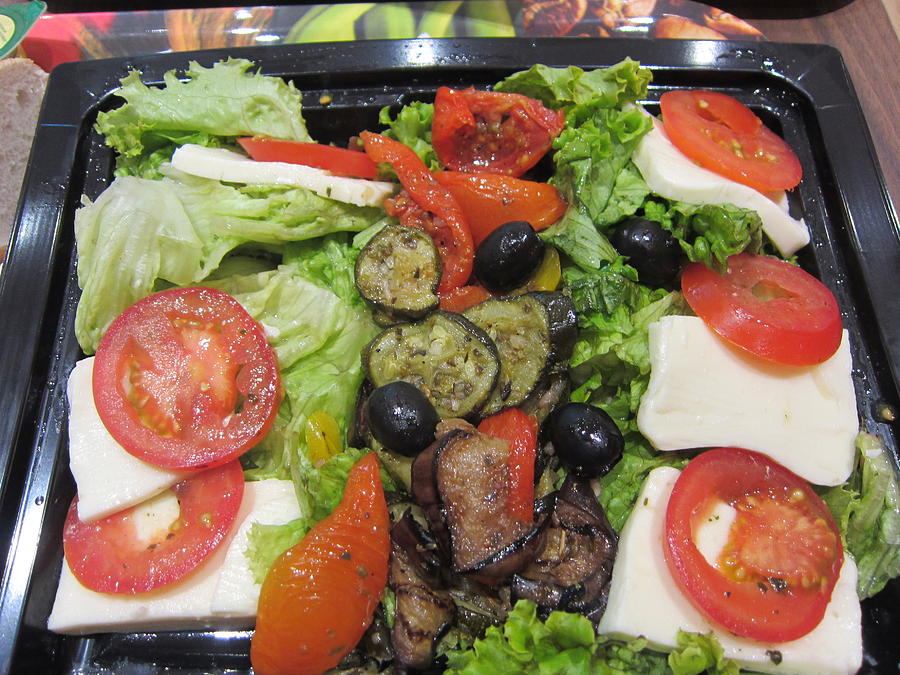 Mediterranean Salad Photograph by Pema Hou