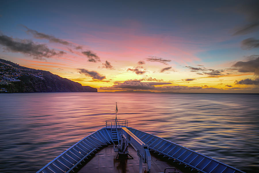 Mediterranean Sunrise Photograph by Maria Coulson