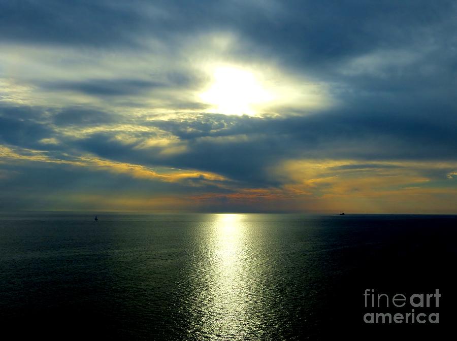Mediterranean Sunset Photograph by Tim Townsend