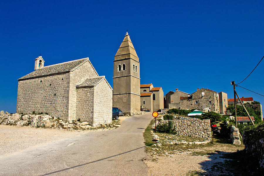 Mediterranean town of Lubenice Island of Cres Photograph by Brch Photography