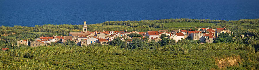 Mediterranean village on Island of Susak Croatia Photograph by Brch Photography