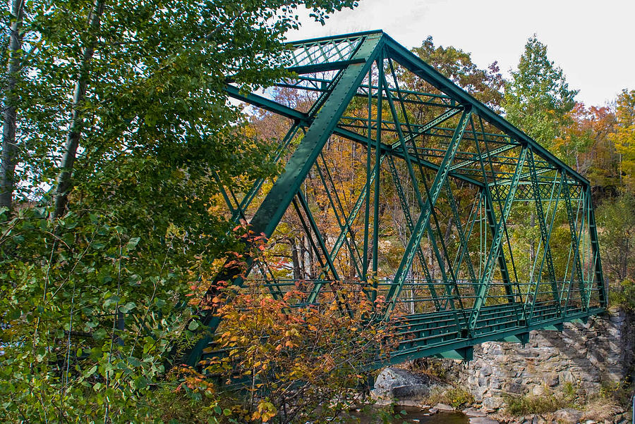 Medleyville Iron Bridge Photograph by Guy Whiteley