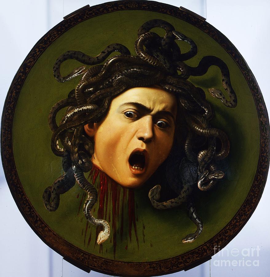 Caravaggio Painting - Medusa by Reproduction