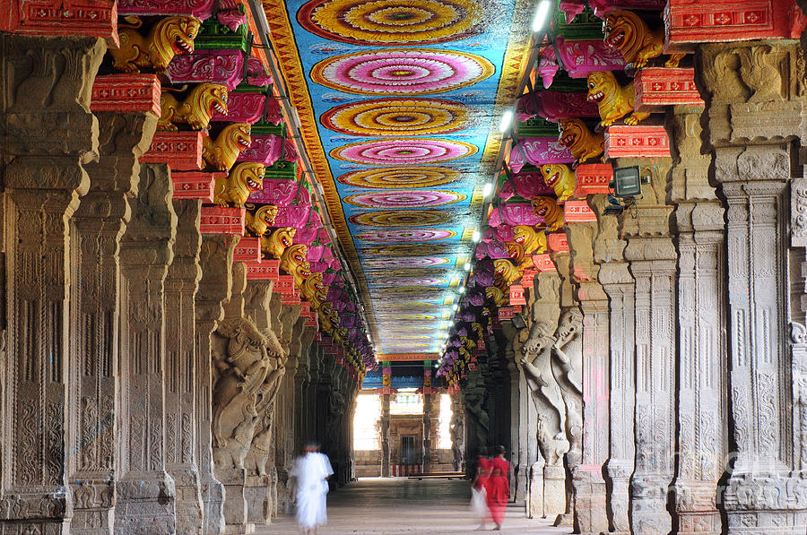 Meenakshi Temple Madurai Photograph by Colin Woods
