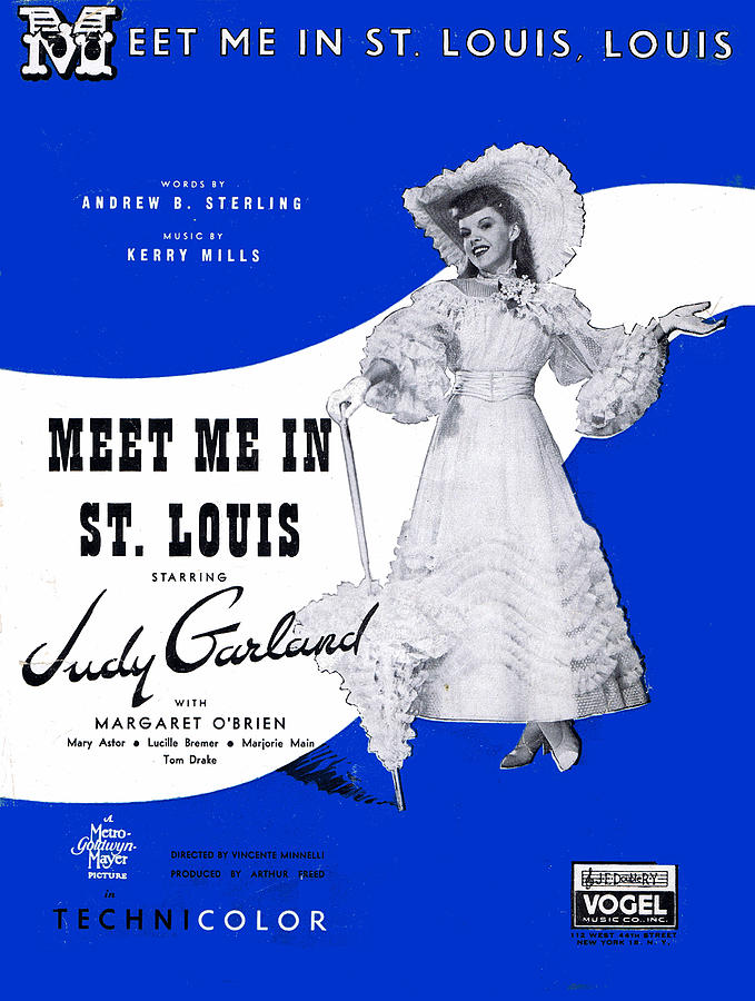 Judy Garland Photograph - Meet Me In St Louis Louis by Mel Thompson
