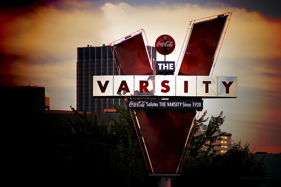 Meeting At The Varsity - Atlanta Icons Photograph by Mark Tisdale