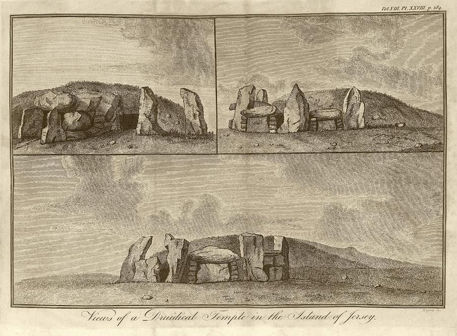 Megalithic Monument Photograph by Middle Temple Library